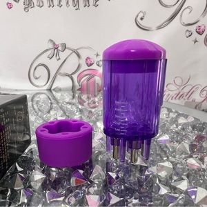 Liquid scalp comb refillable hair skin care roller ball head massager absorption